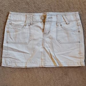 Khaki skirt